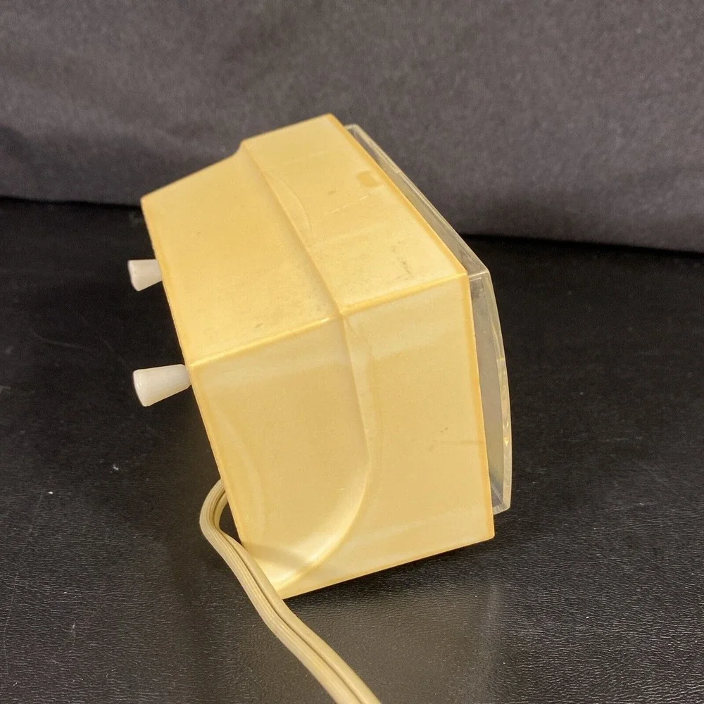 Westclox Bold II Model 22189 Corded Alarm Clock Tested Working Mcm Beige Vintage